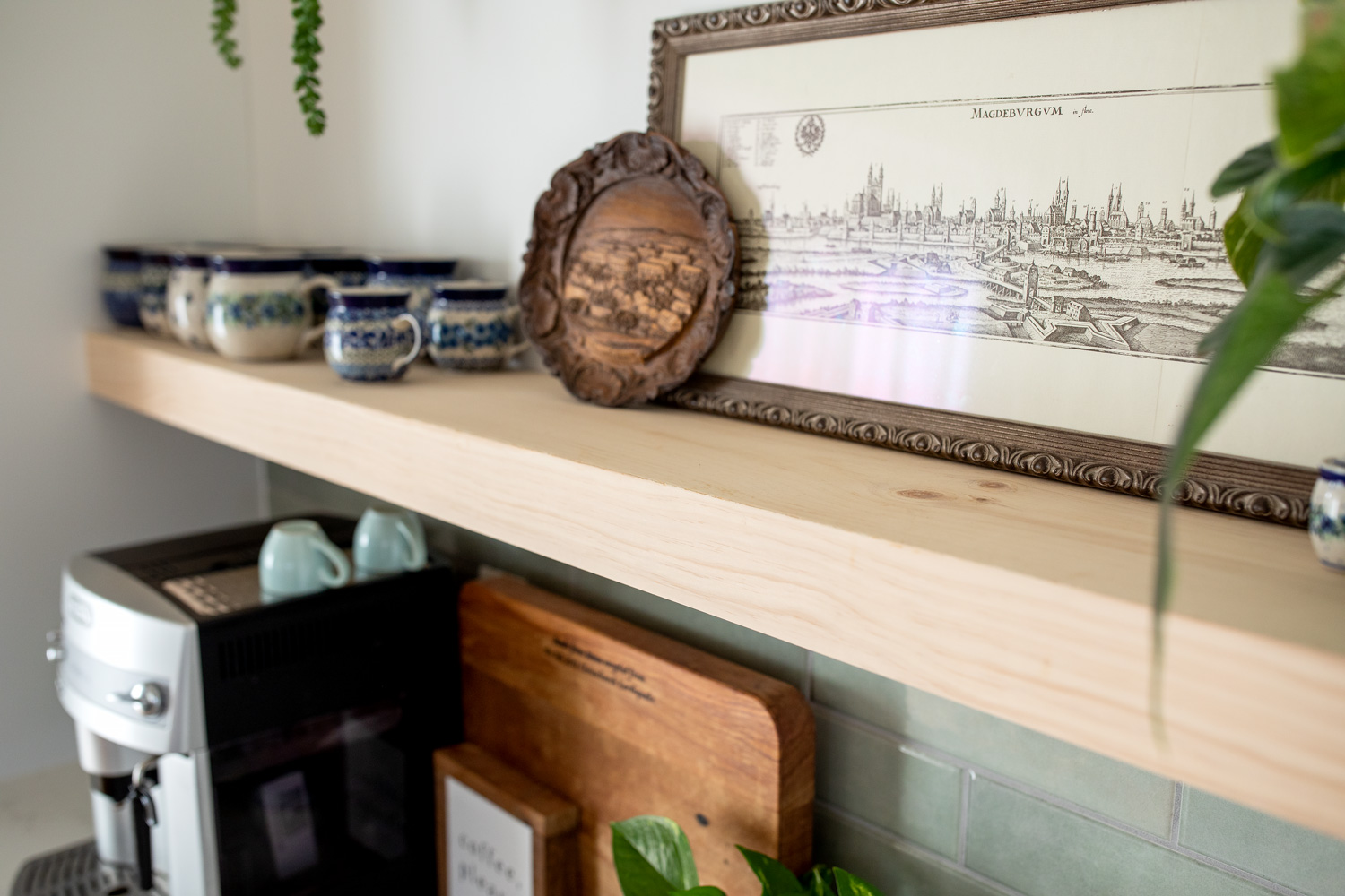 DIY Kitchen Floating Shelves & Lessons Learned - Angela Marie Made